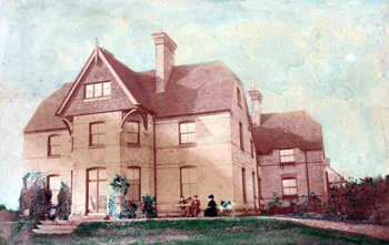 Stanbridge Vicarage about 1875